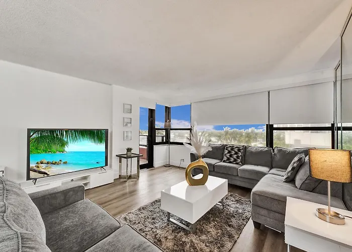Huge 2Bd Miami Beach With Beach Service -720